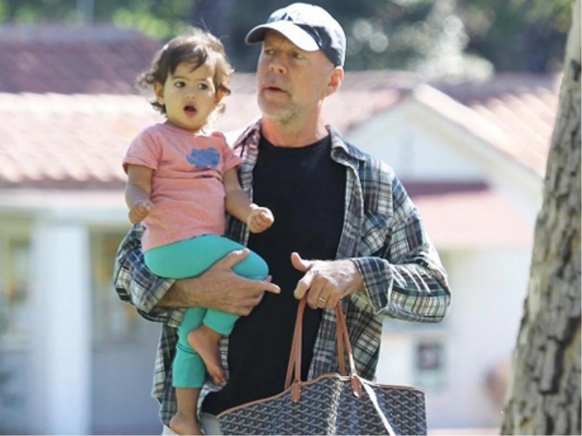 Bruce Willis ve Kızının Eğlenceli Günü