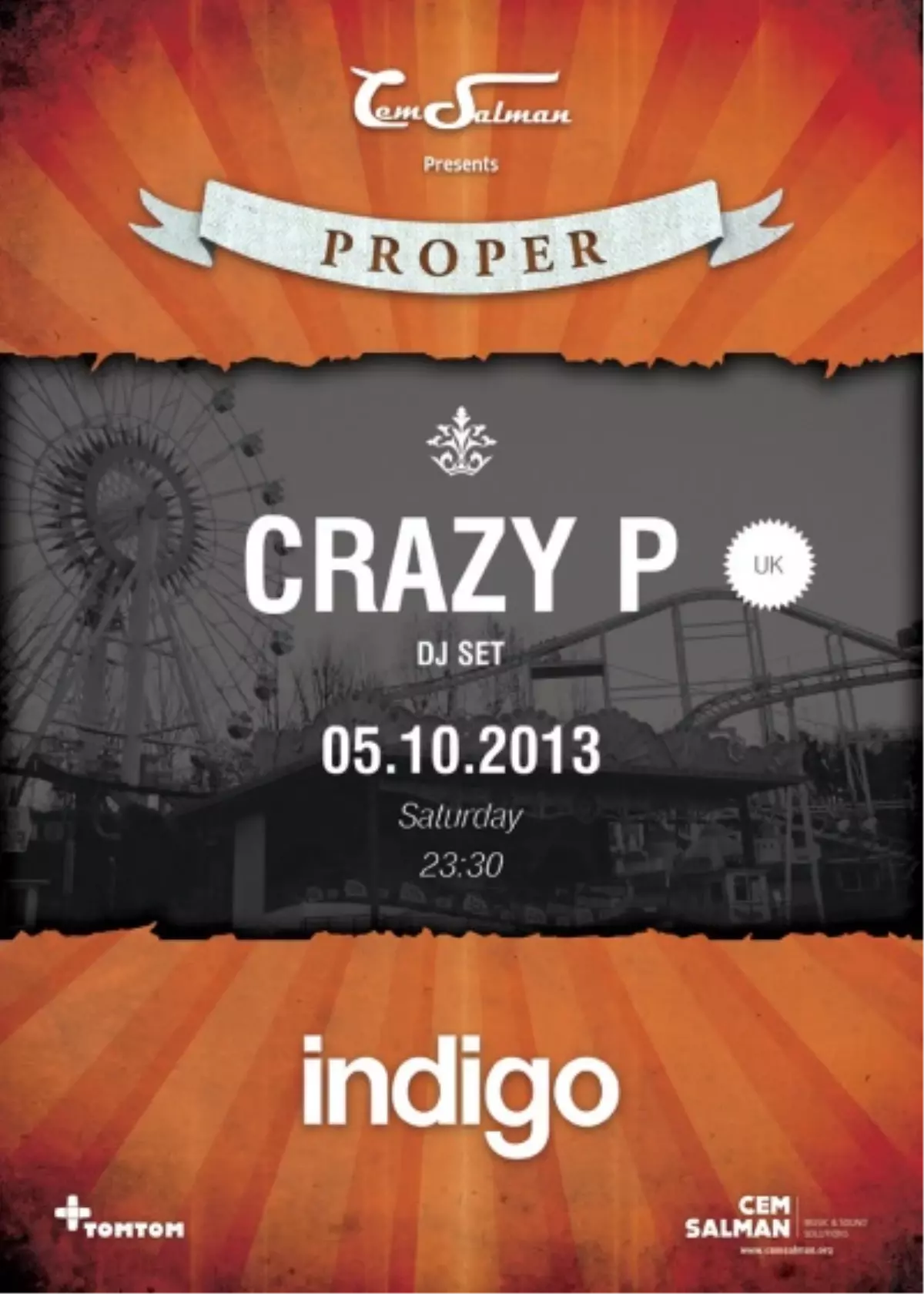 Crazy P Dj Set & Cem Salman Indigo Kabininde