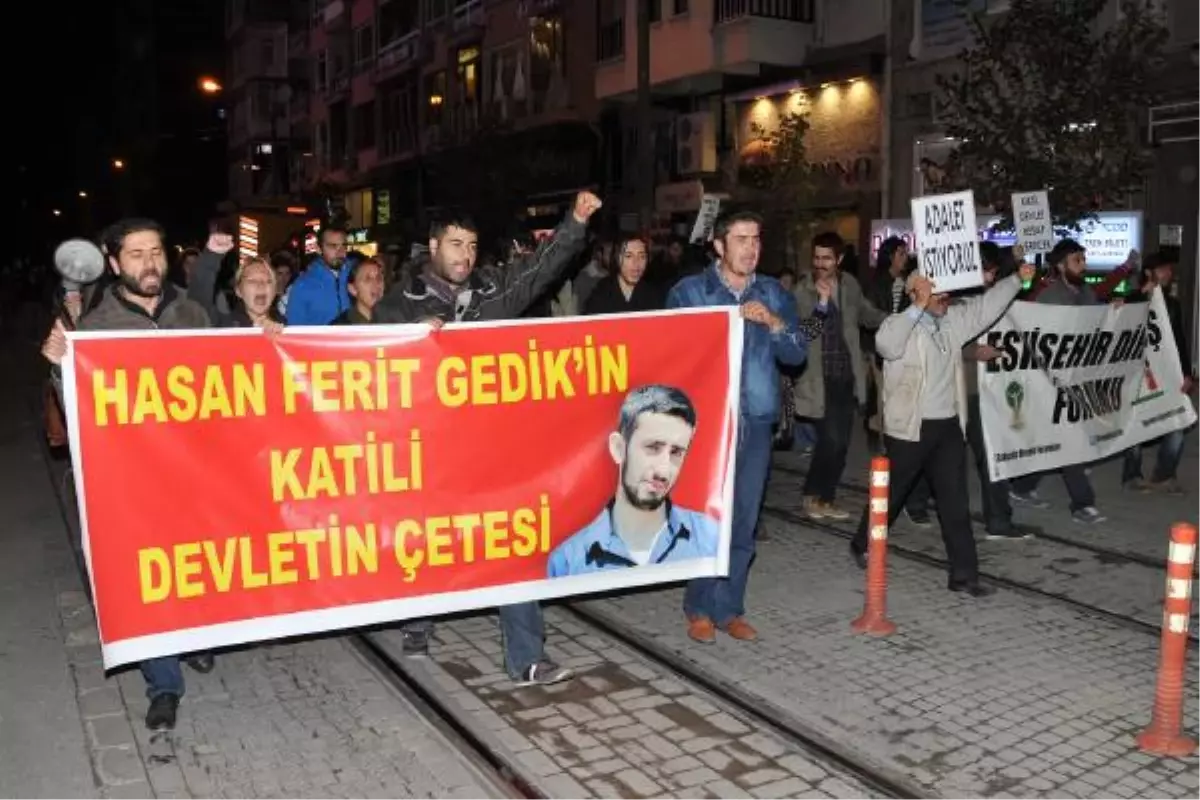 Eskişehir\'de Hasan Ferit Gedik İçin Yürüdüler