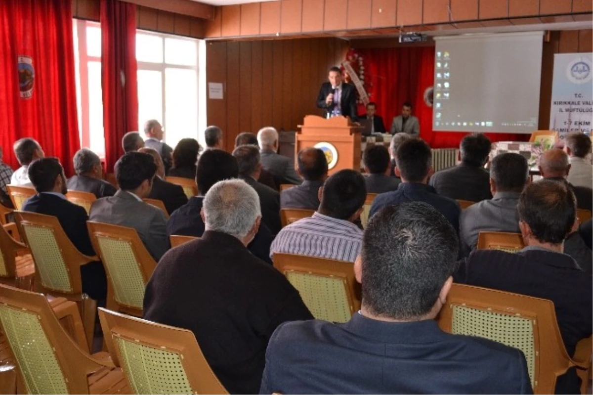 Kırıkkale\'de Camiler ve Din Görevlileri Haftası Etkinlikleri