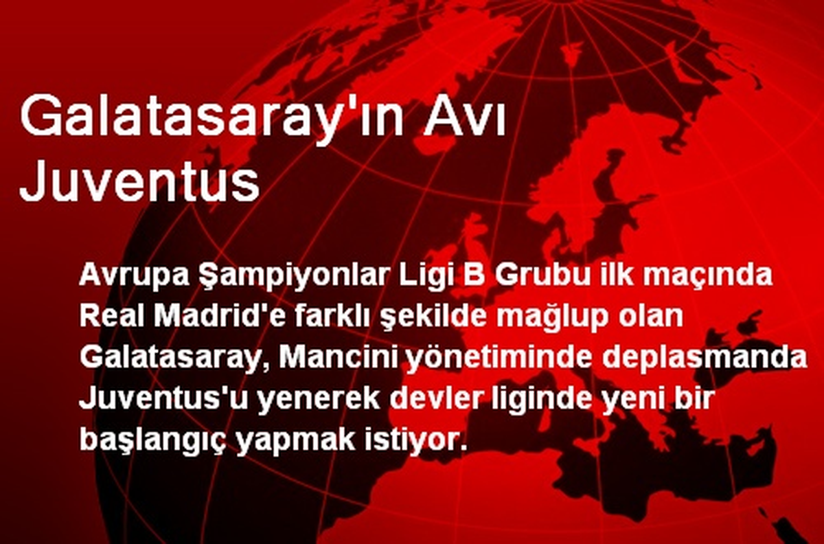 Galatasaray\'ın Avı Juventus