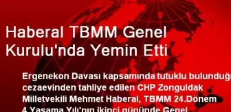 Haberal TBMM Genel Kurulu'nda Yemin Etti