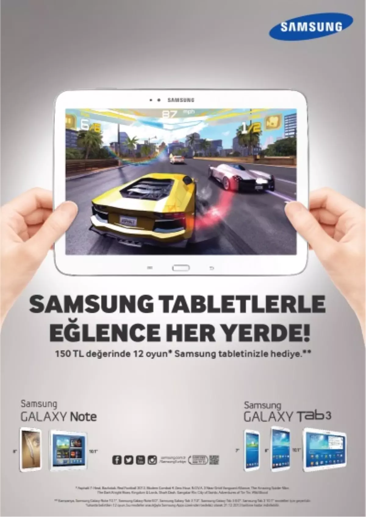 Samsung Tabletlerde Oyun Keyfinin Tadına Varın