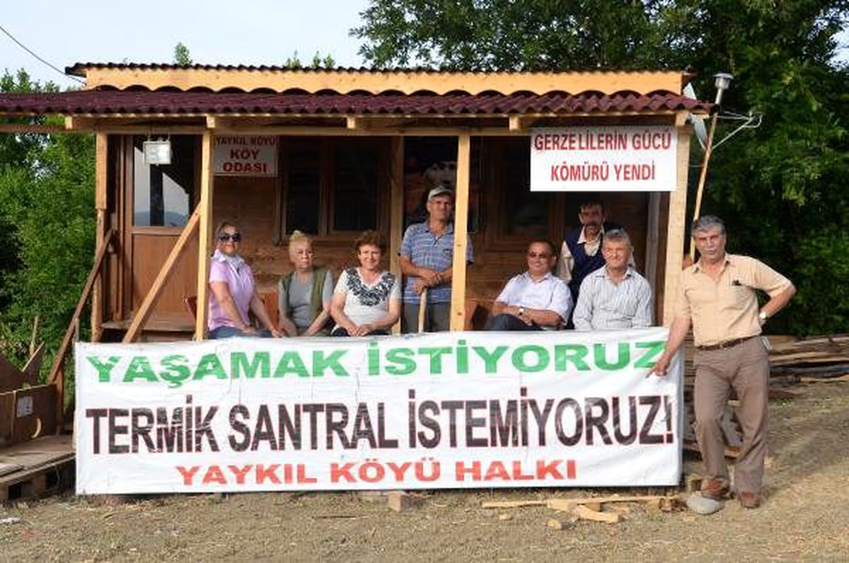Termik Santrale Karşı Arılı Mücadele Sanıklarına Gönüllü Savunma