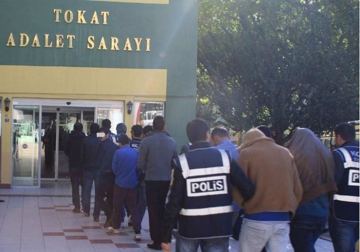 Tokat\'ta Eş Zamanlı Operasyonda 14 Tutuklama