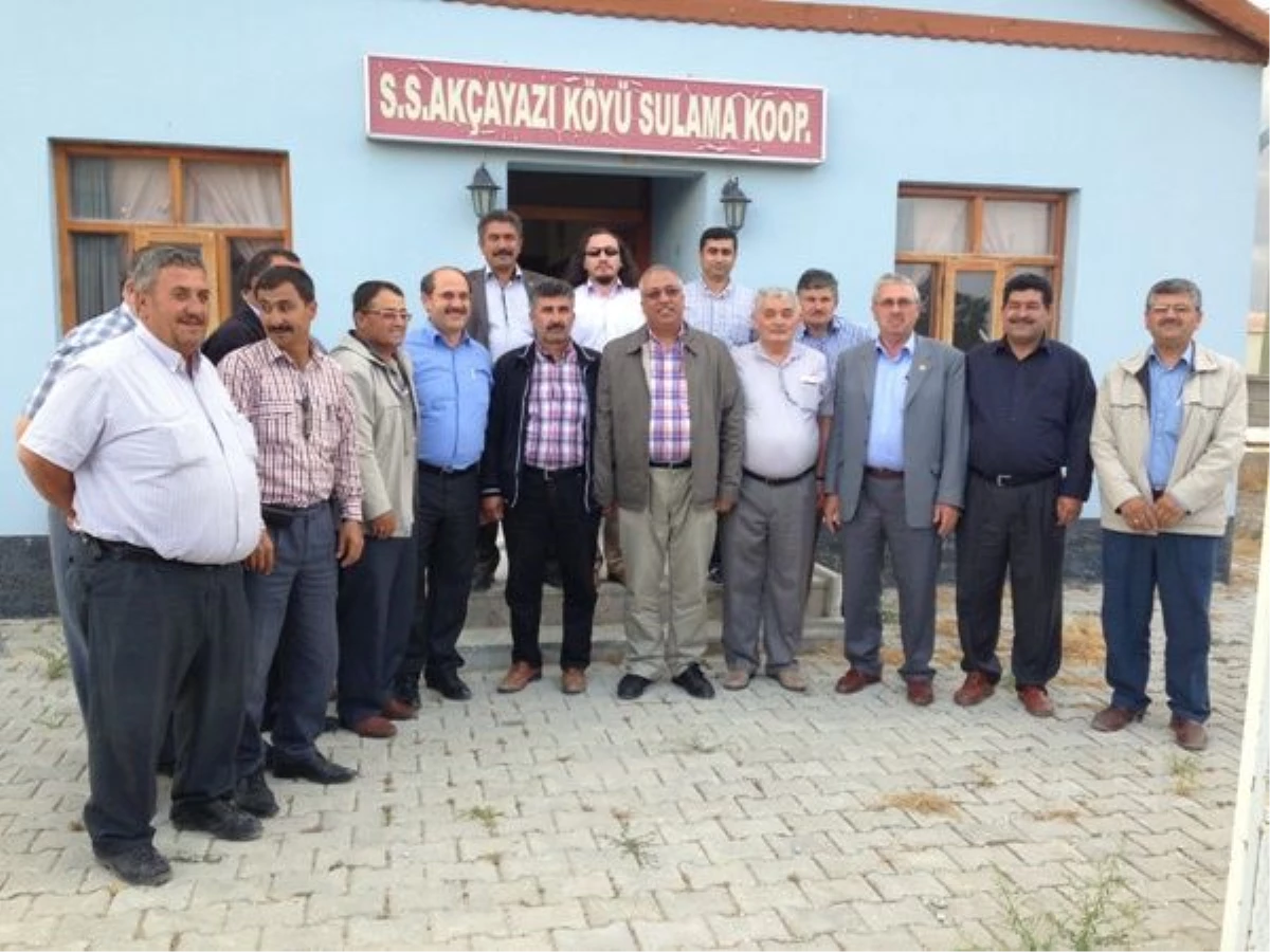 AK Parti Konya Milletvekili Yerlikaya\'dan Köy Ziyaretleri