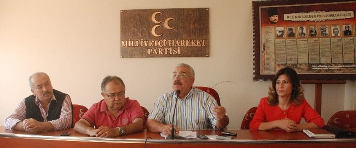Aydın MHP Selin Faturasını Belediyeye Çıkardı