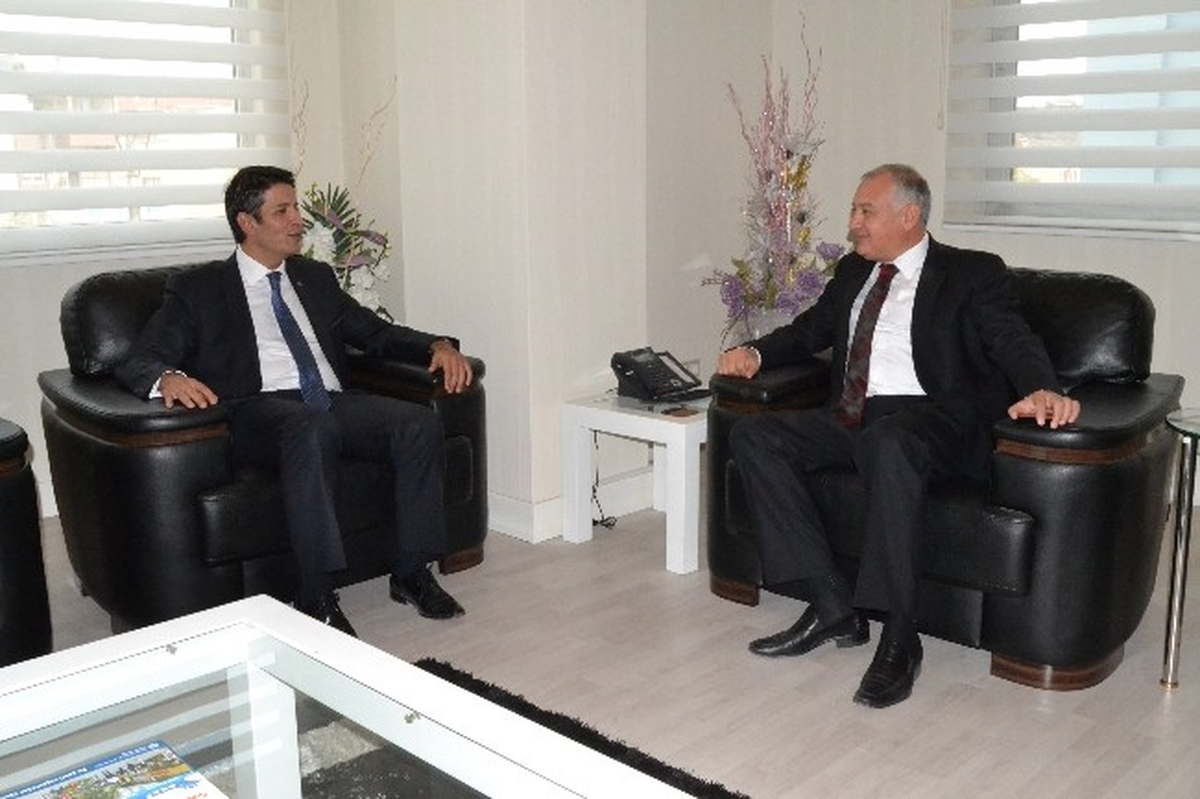CHP\'li Genç, Aesob Başkanı Sevimçok\'u Ziyaret Etti