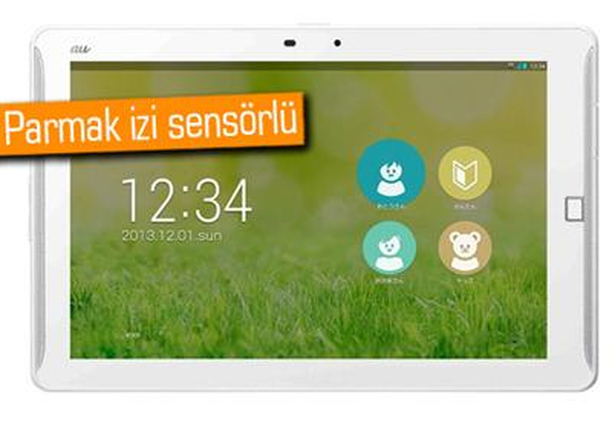 Fujitsu\'dan Parmak İzi Okuyuculu Tablet