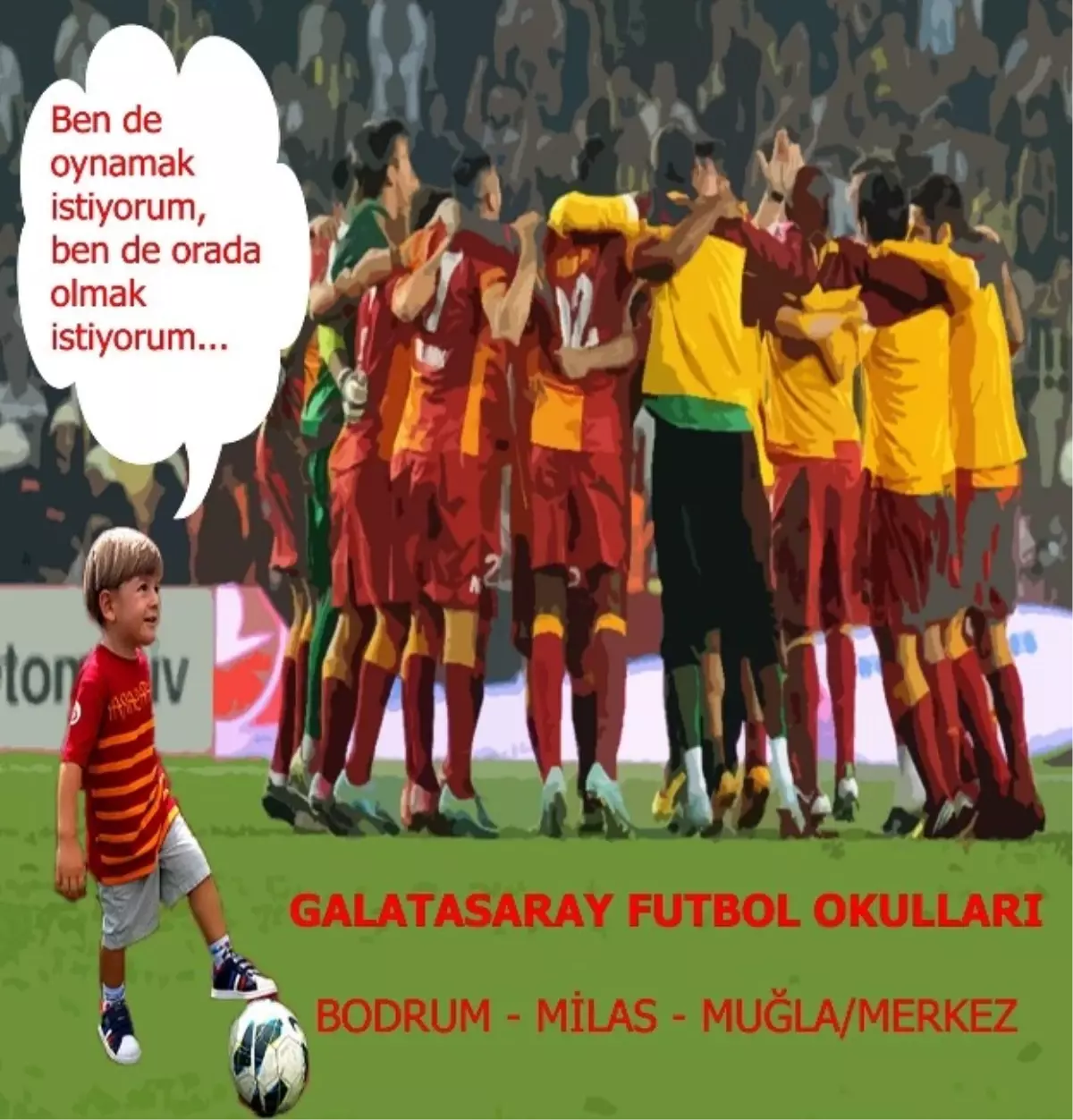 Galatasaray Futbol Okulları Muğla\'da Yeni Şubesini Açıyor