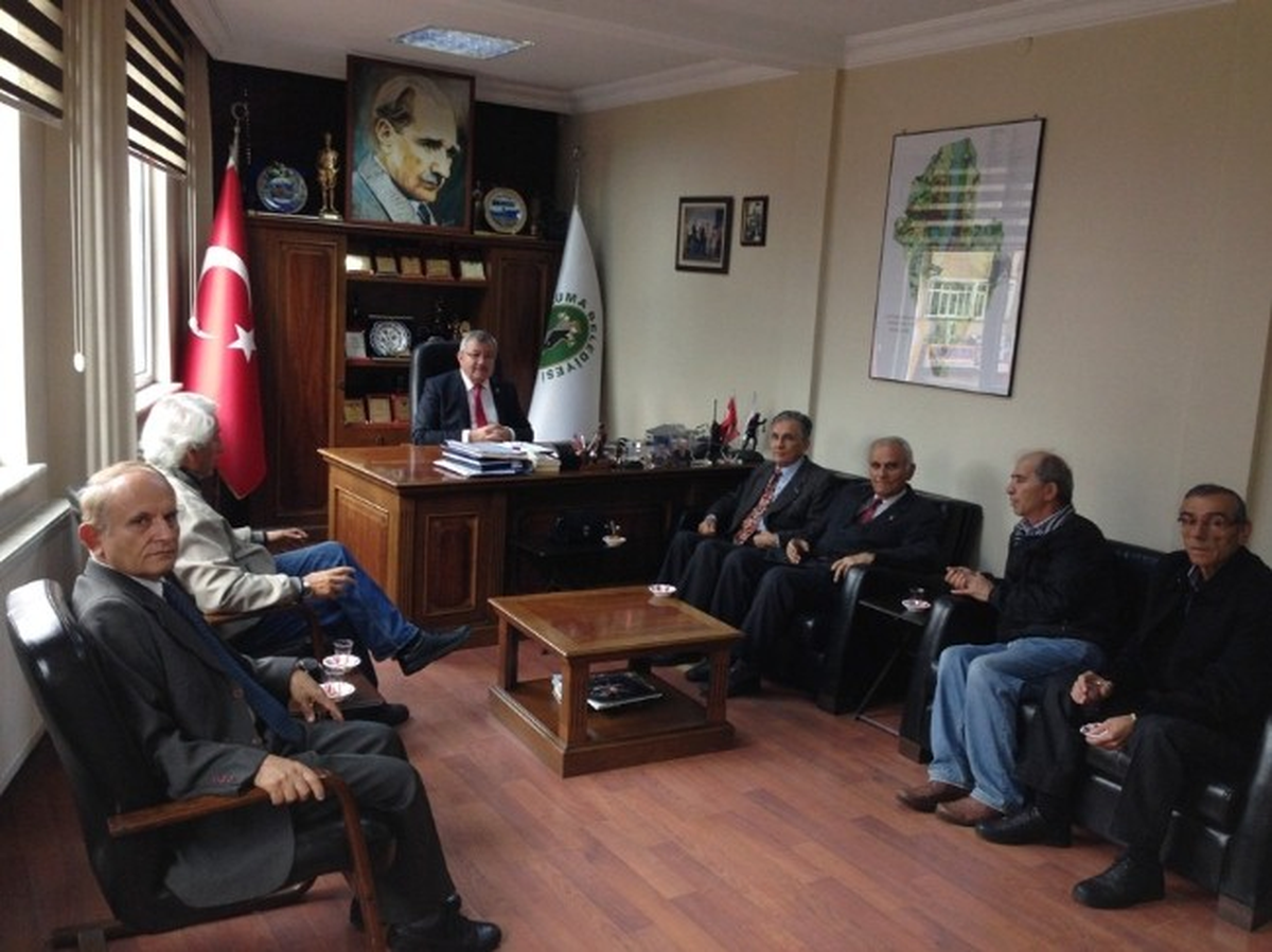 Kağıt Fabrikası Eski Müdürü Başkan Gülşen\'i Ziyaret Etti