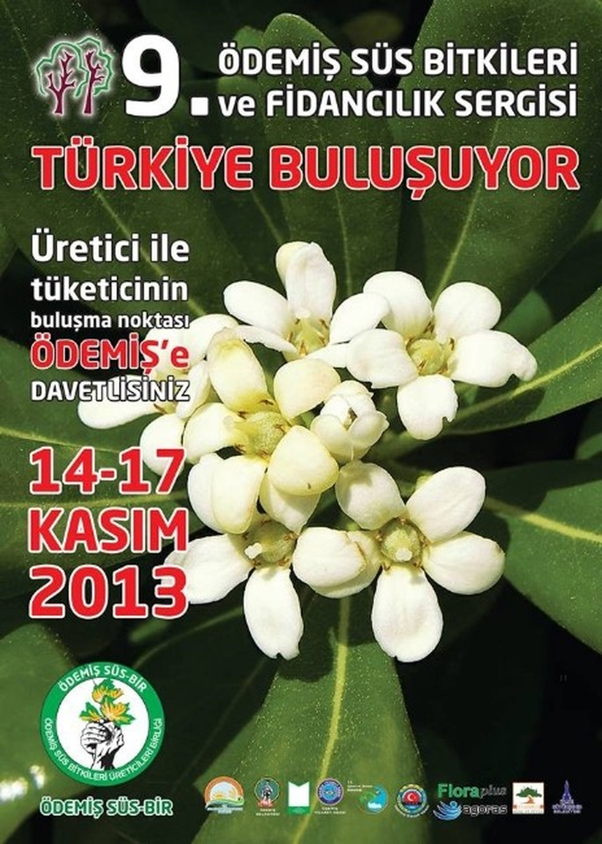 Ödemiş 9. Süs Bitkileri ve Fidancılık Sergisi\'nin Hazırlıkları Sürüyor