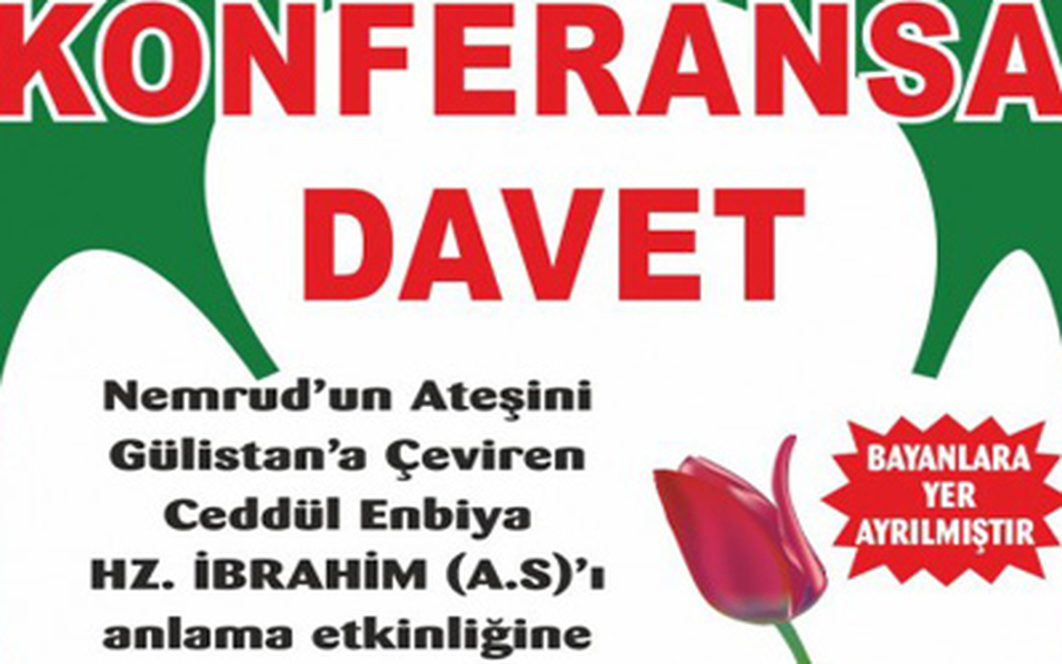 Şanlıurfa'da Hz. İbrahim'i Anlama Konferansı Düzenlenecek