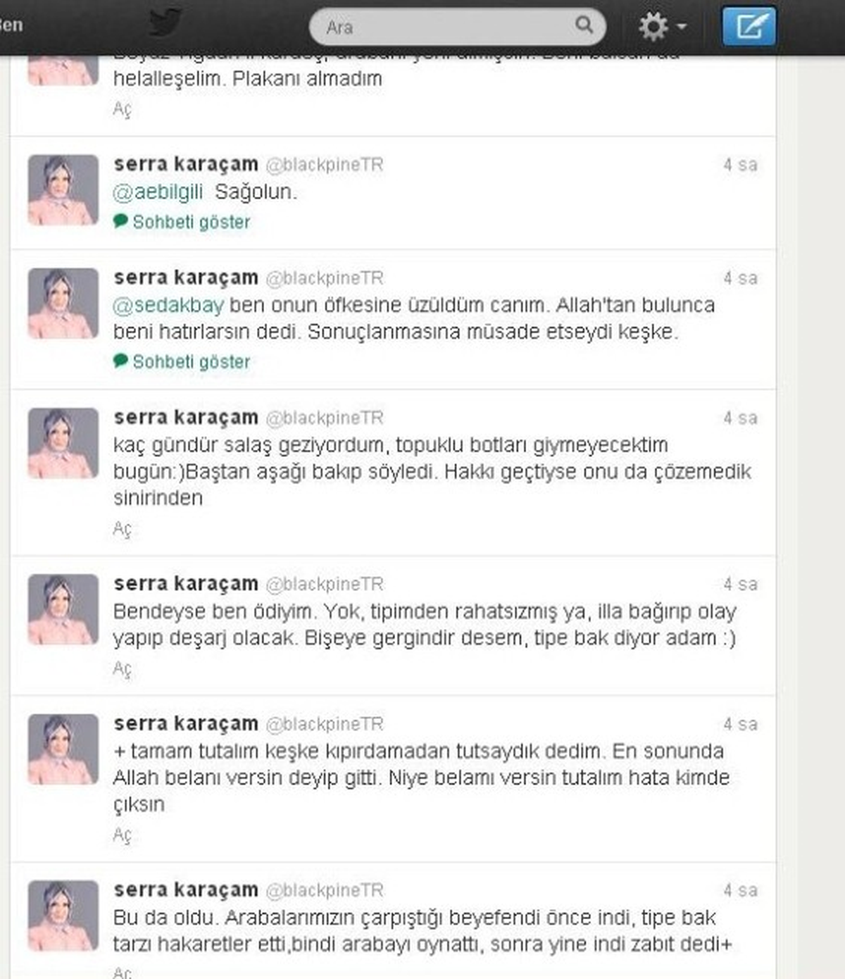 Spiker Serra Karaçam\'dan Türban İsyanı