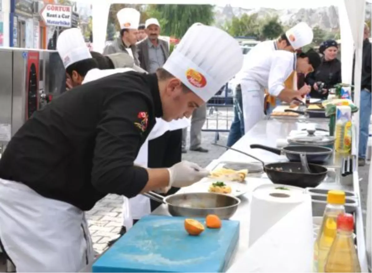 12. Kapadokya Yemek Festivali Başladı