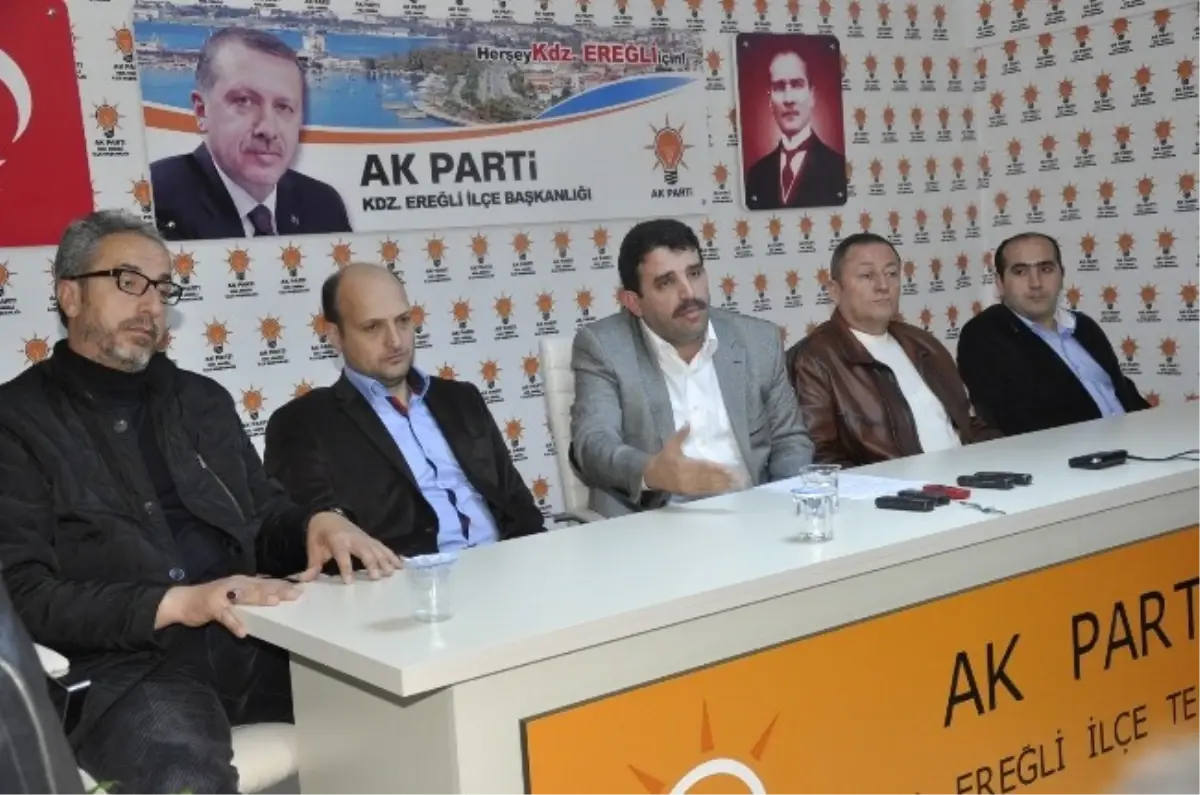 AK Parti Ereğli\'de Aday Adaylığı Başvurularını Almaya Başladı