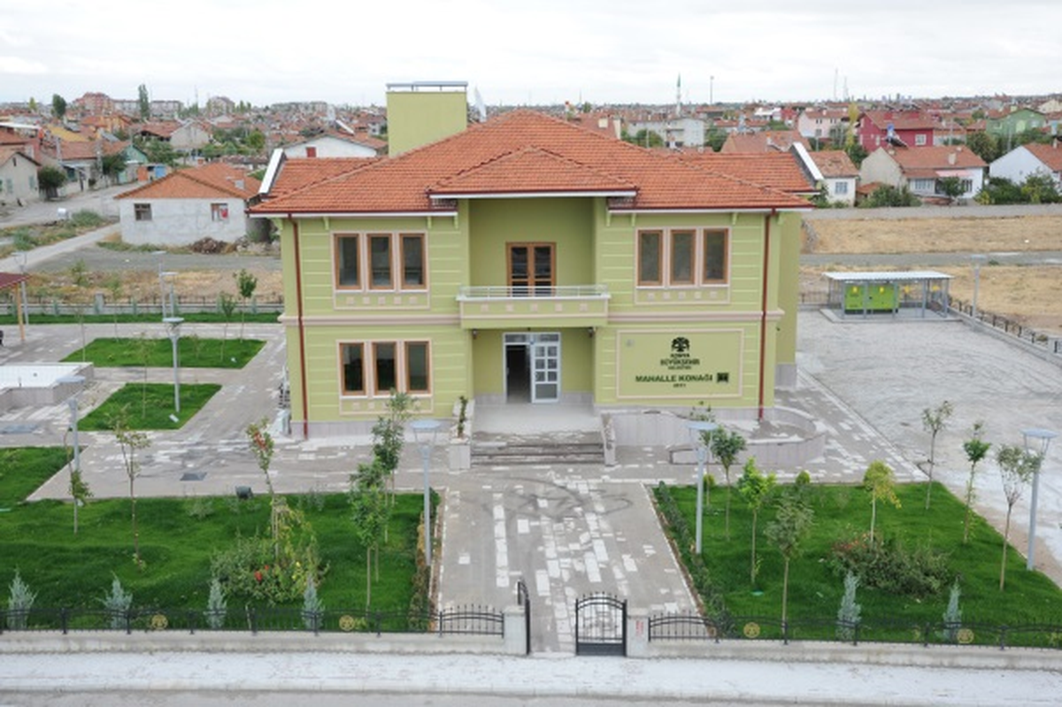 Büyükşehir Bir Mahalle Konağı Daha Yaptı