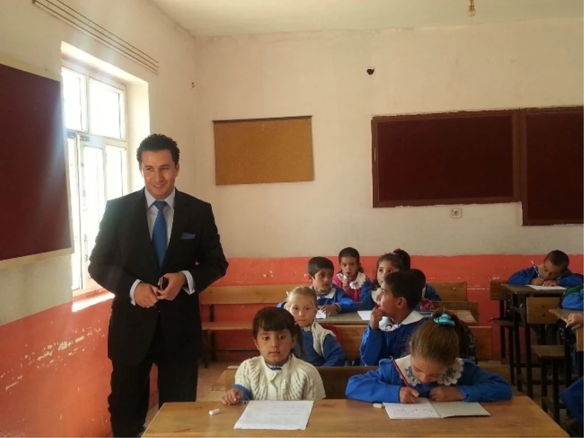 Kaymakam Şahin, Köy Okullarını ve Sağlık Ocaklarını Ziyaret Etti