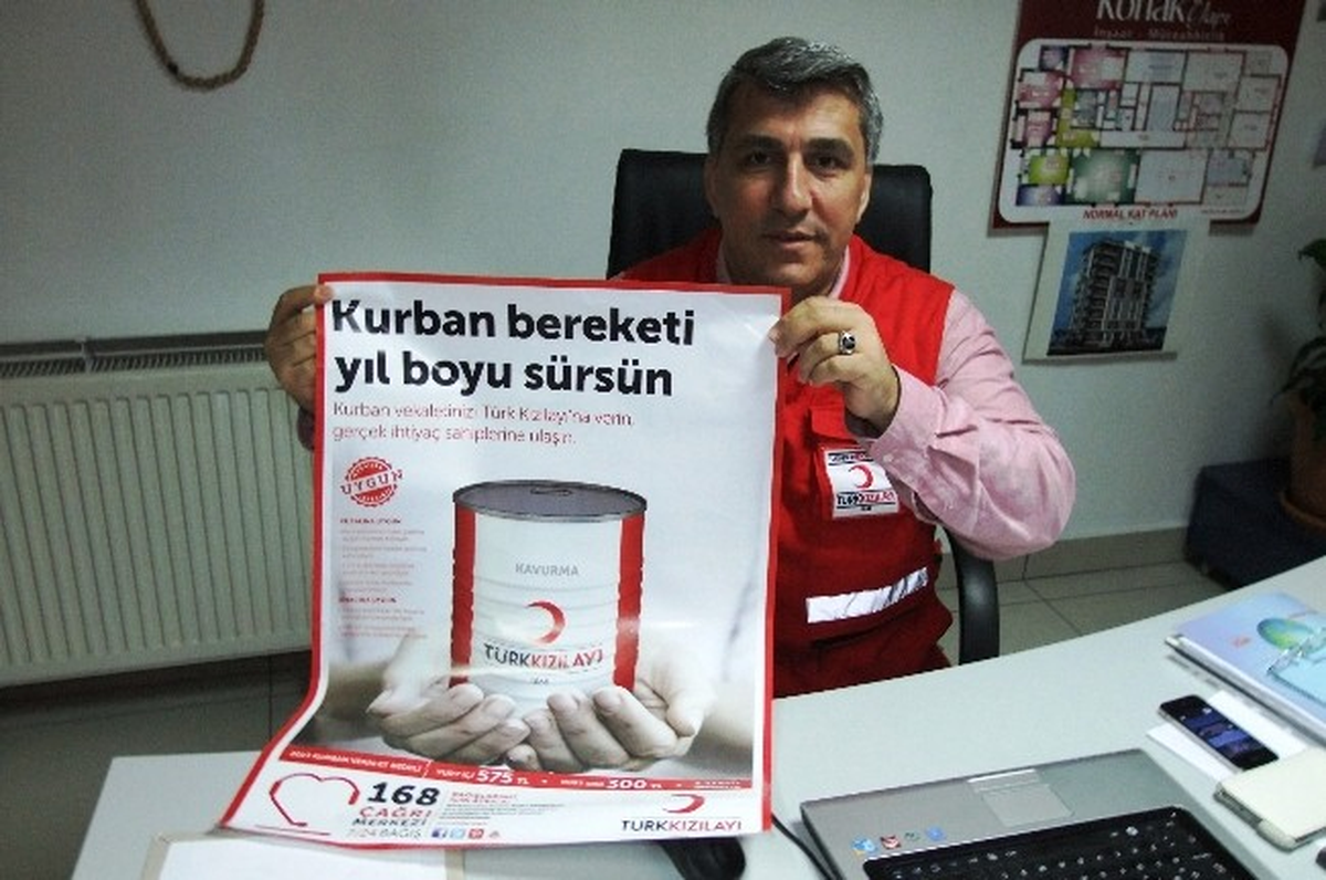 Kızılay Bafra Şubesinden Başbakan\'a Teşekkür