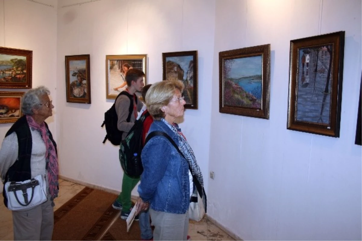 Osman Hamdi Bey Müzesi\'nde Yılın Son Resim Sergisi Açıldı