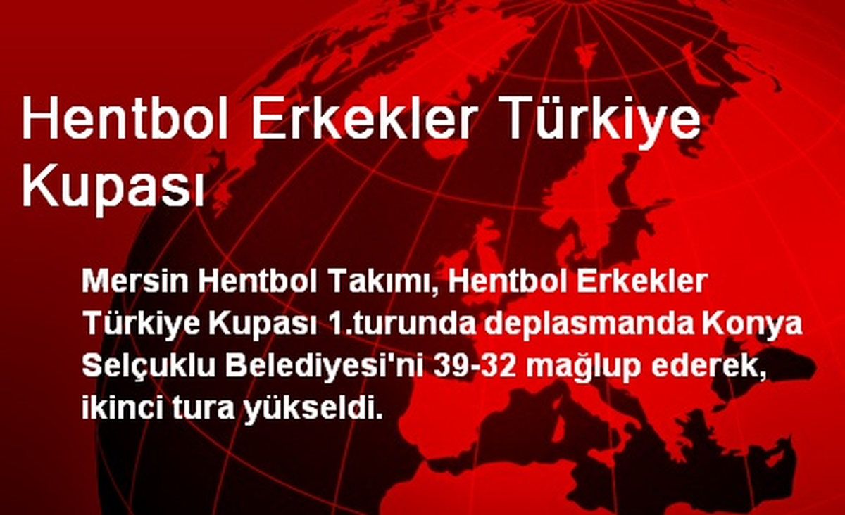 Hentbol Erkekler Türkiye Kupası