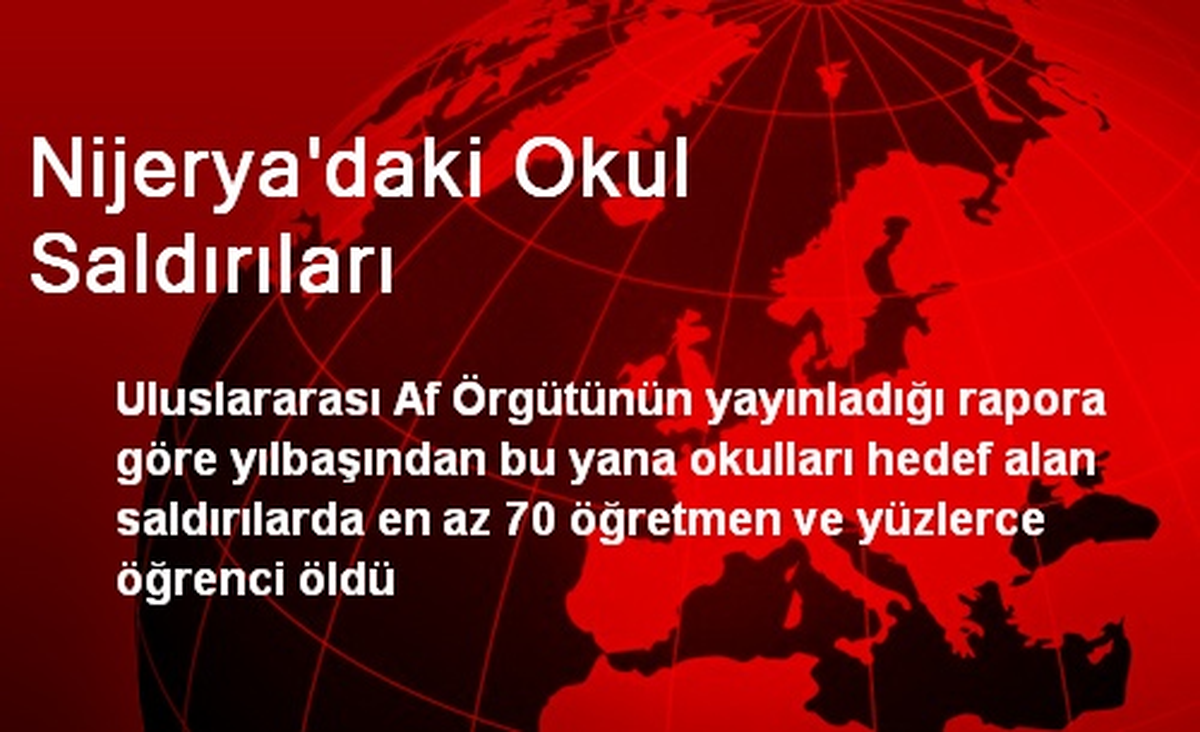 Nijerya\'daki Okul Saldırıları