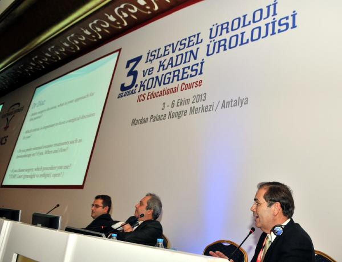 Antalya\'da Kadın Ürolojisi Kongresi