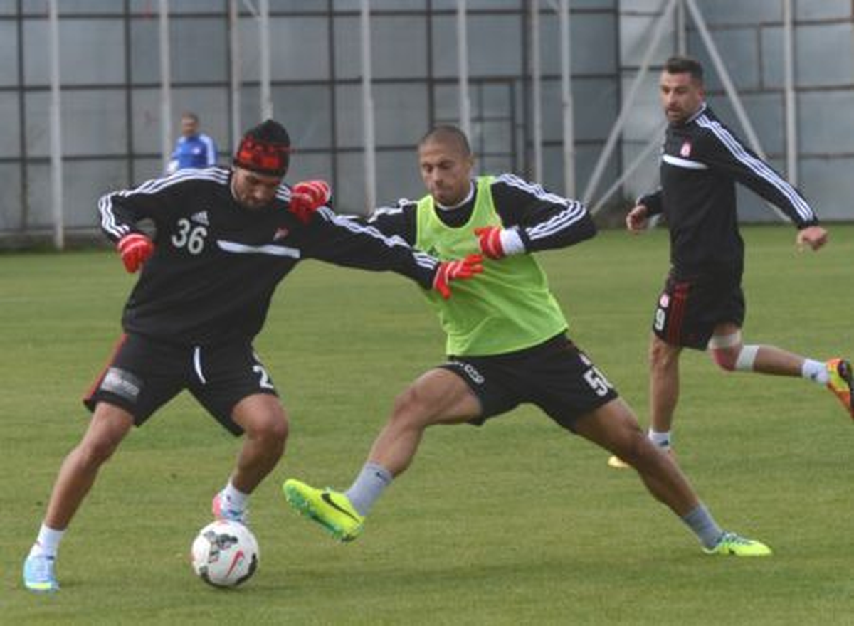 Sivasspor Gençlerbirliği maçı hazırlıklarını sürdürdü