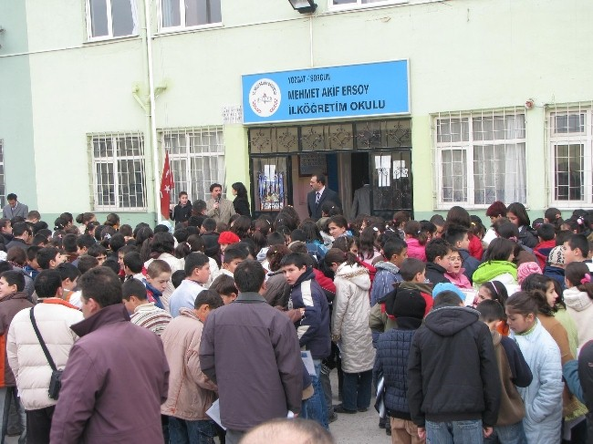 Sorgun\'da Okullar Doğalgaz ile Isınmaya Başladı