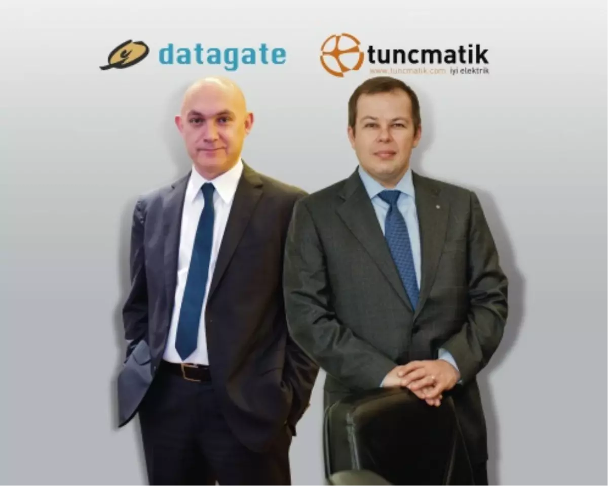 Tunçmatik ile Datagate Firması Arasında Distribütörlük Anlaşması