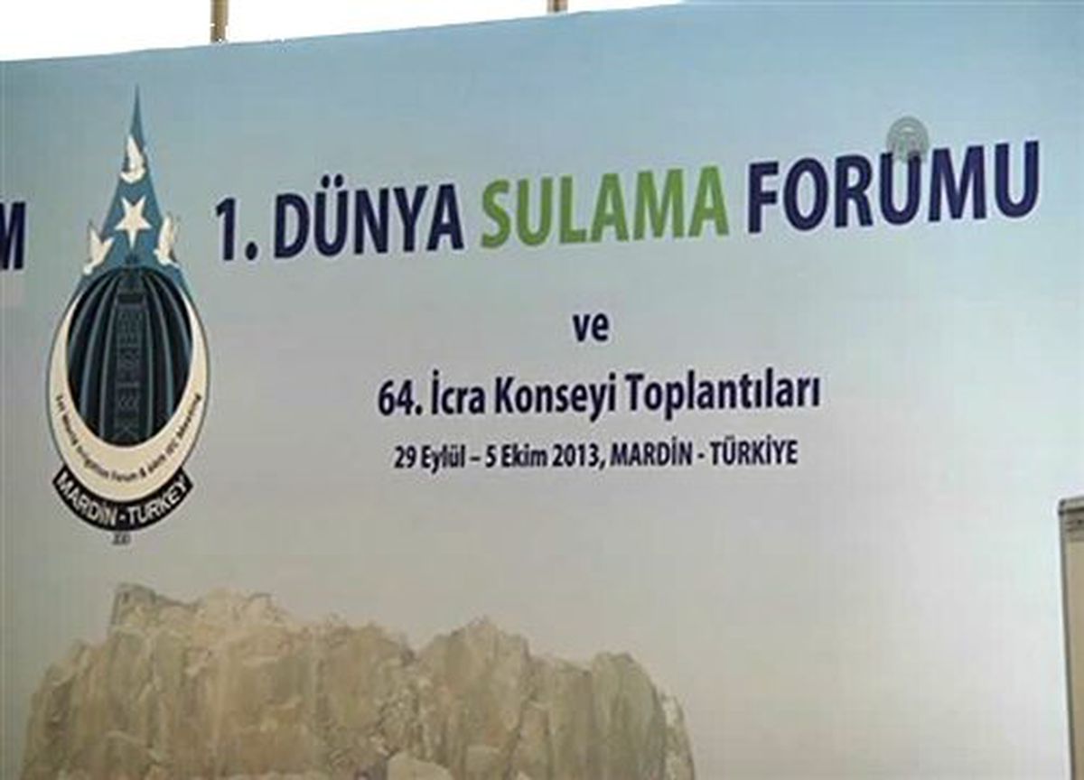 1. Dünya Sulama Forumu sona erdi