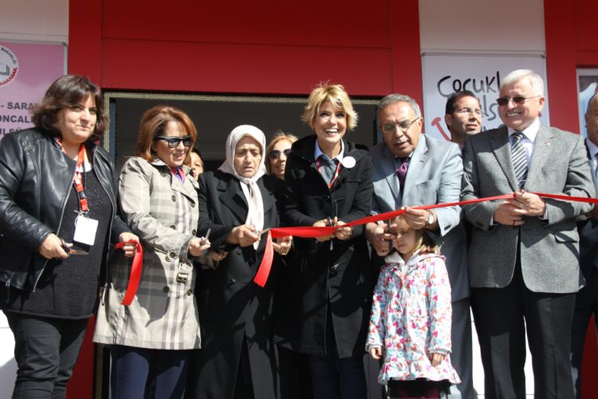 Çocuklar Gülsün Diye Derneği 16. Anaokulunu Tekirdağ\'da Açtı