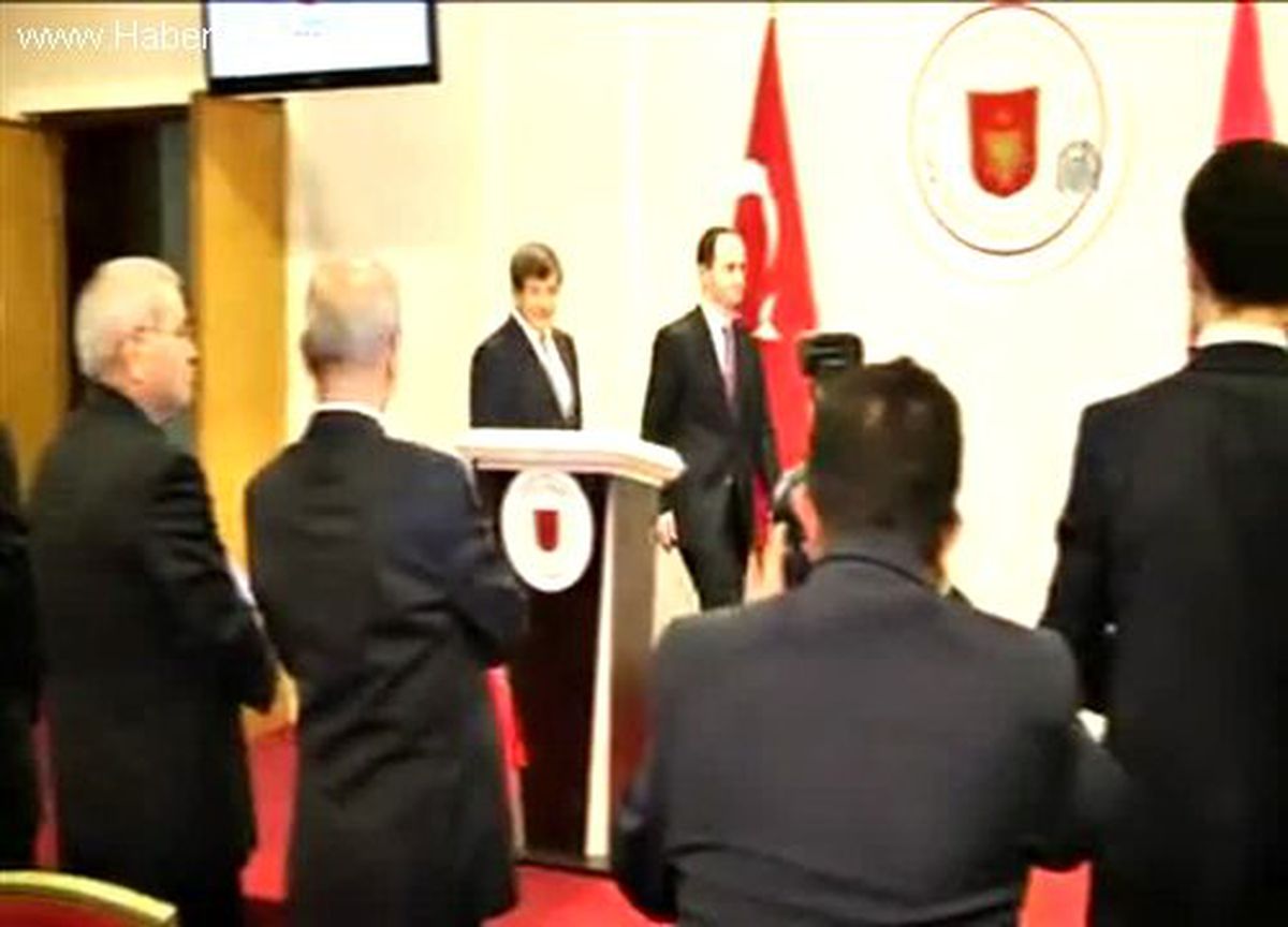 Davutoğlu Bushati ortak basın toplantısı (1)