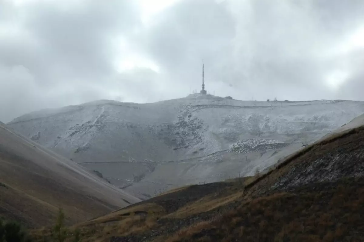 Erzurum Ekim Ayında Buz Kesti