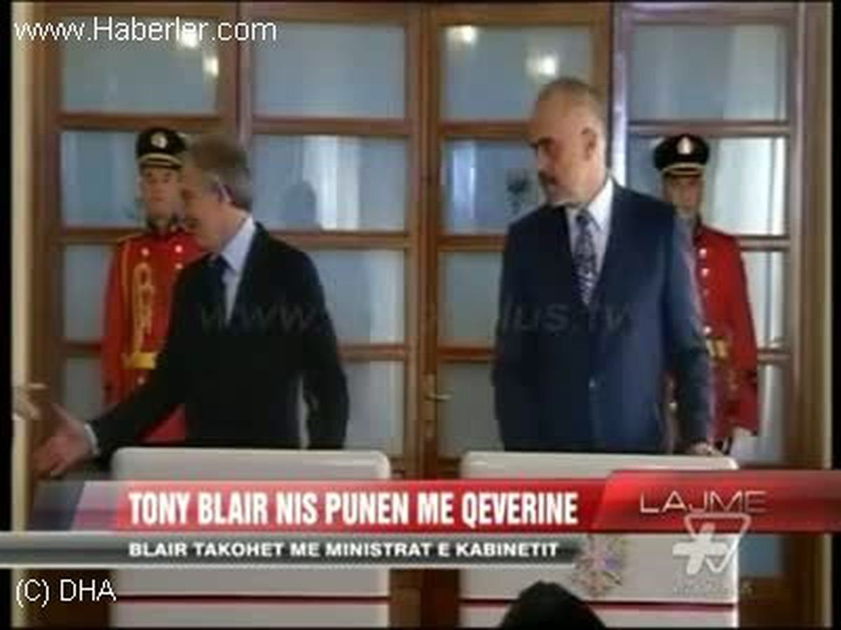 İngiltere\'nin Eski Başbakanlarından Tony Blair, Arnavutluk\'un Danışmanı Oldu