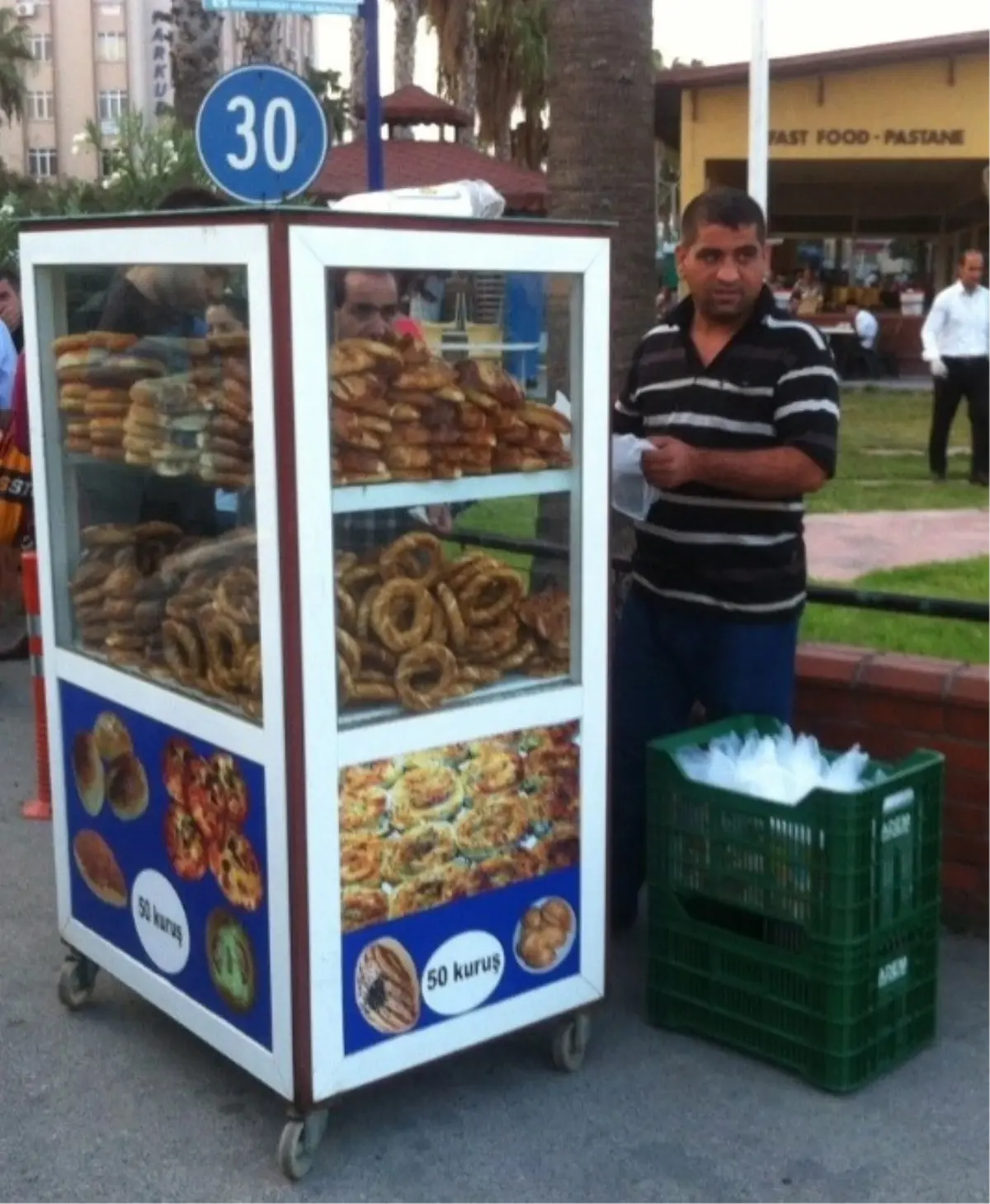 Kendini Yakan Simitçi Öldü