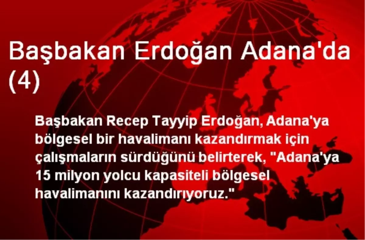 Başbakan Erdoğan Adana\'da (4)