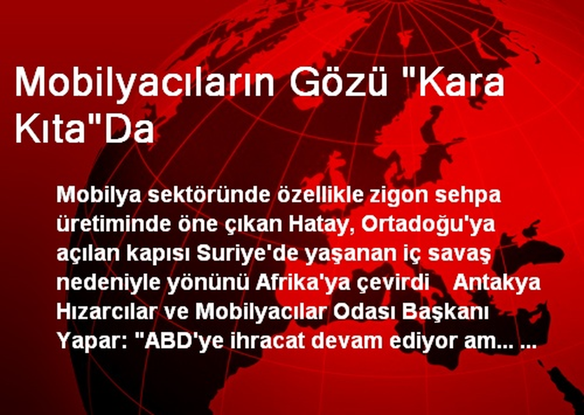 Mobilyacıların Gözü "Kara Kıta"Da