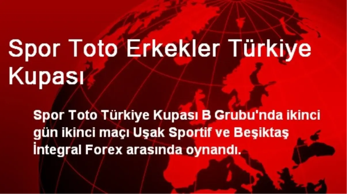 Spor Toto Erkekler Türkiye Kupası