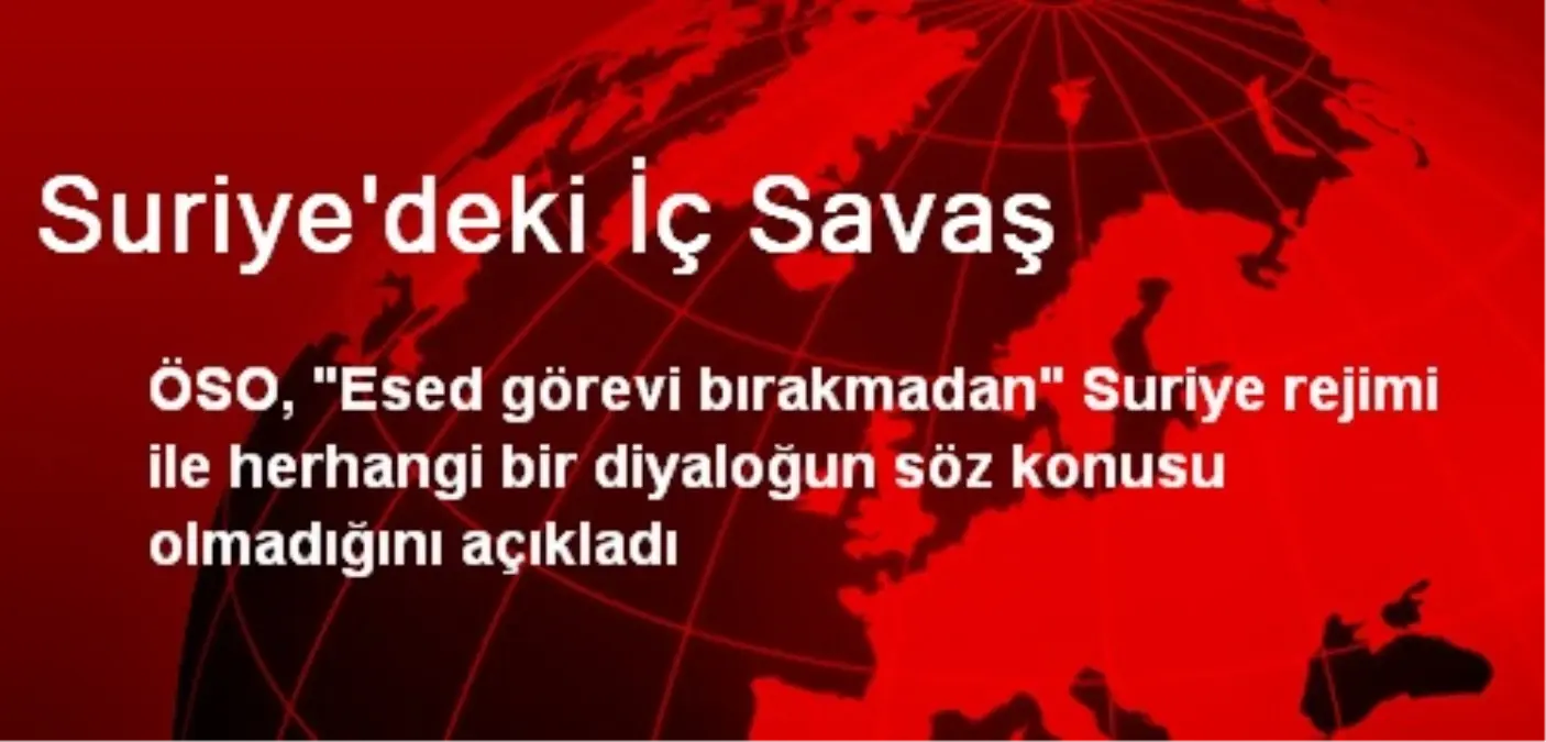 Suriye\'deki İç Savaş