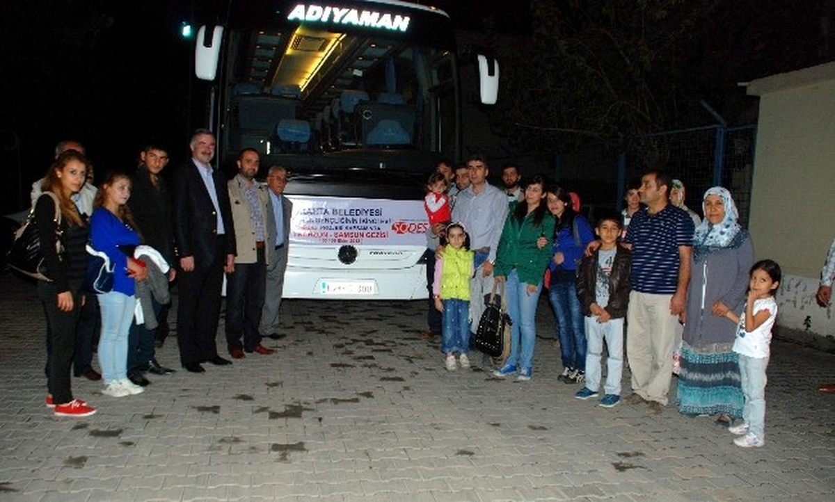 Sporcular ve Aileleri Karadeniz Gezisine Çıktı