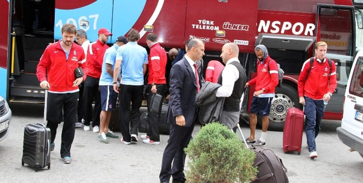 Trabzonspor İstanbul\'a Gitti