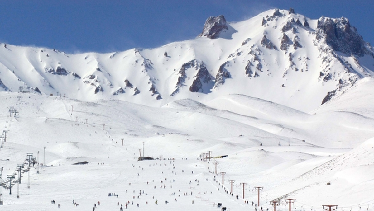 Erciyes\'te Kar Yağışı