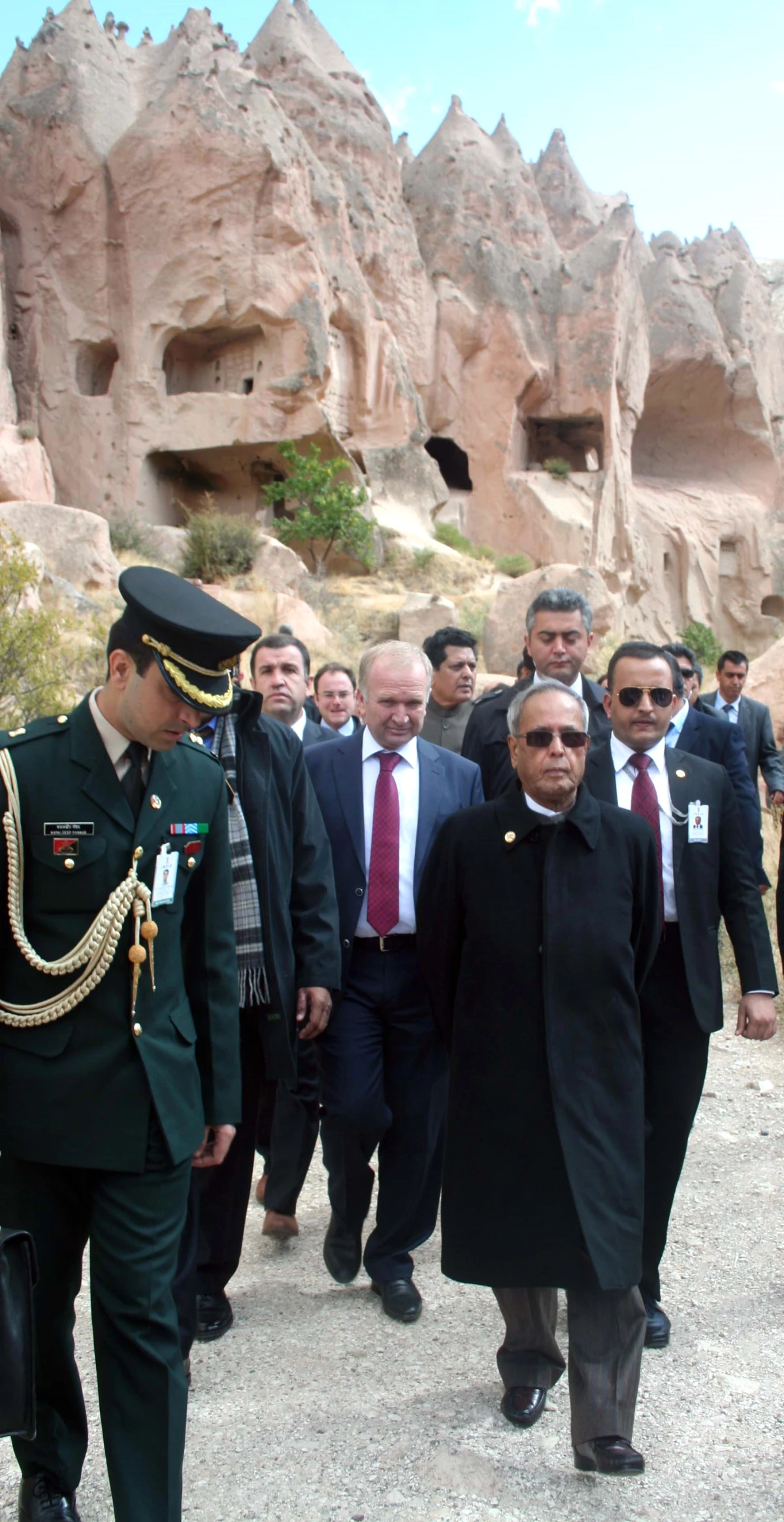 Hindistan Cumhurbaşkanı Kapadokya\'da