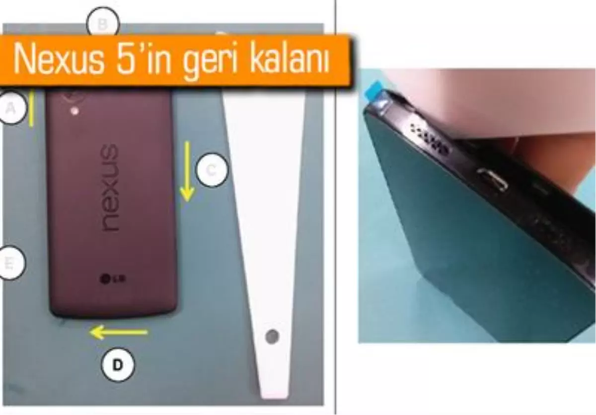 Nexus 5\'e Dair Pek Çok Yeni Detay Açığa Çıktı