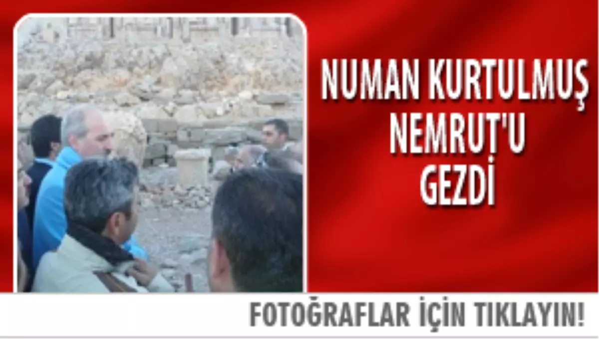 Numan Kurtulmuş, Nemrut Dağı\'na Katır Sırtında Çıktı