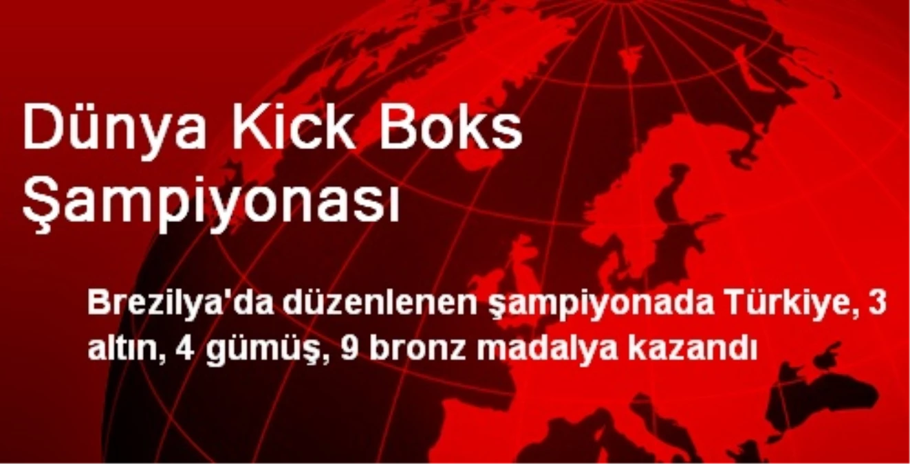 Dünya Kick Boks Şampiyonası