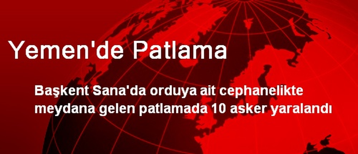 Yemen\'de Patlama