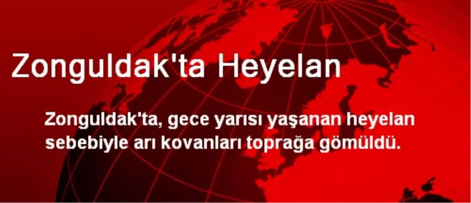 Zonguldak\'ta Heyelan