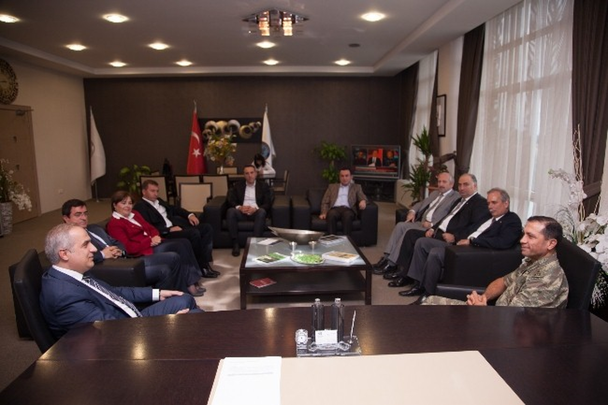 Tuğgeneral Saymaz\'dan Satso\'ya İade-İ Ziyaret